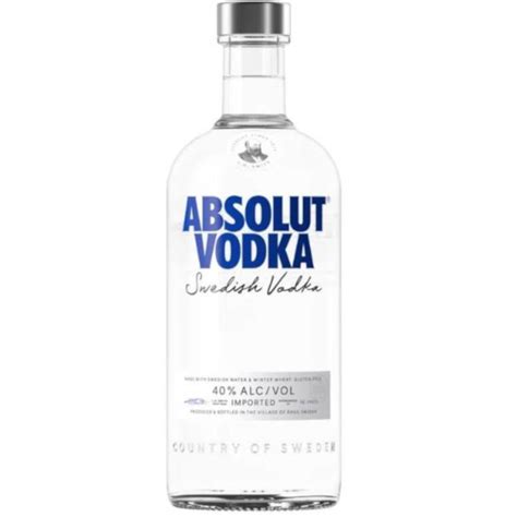 vodka absolut preço.